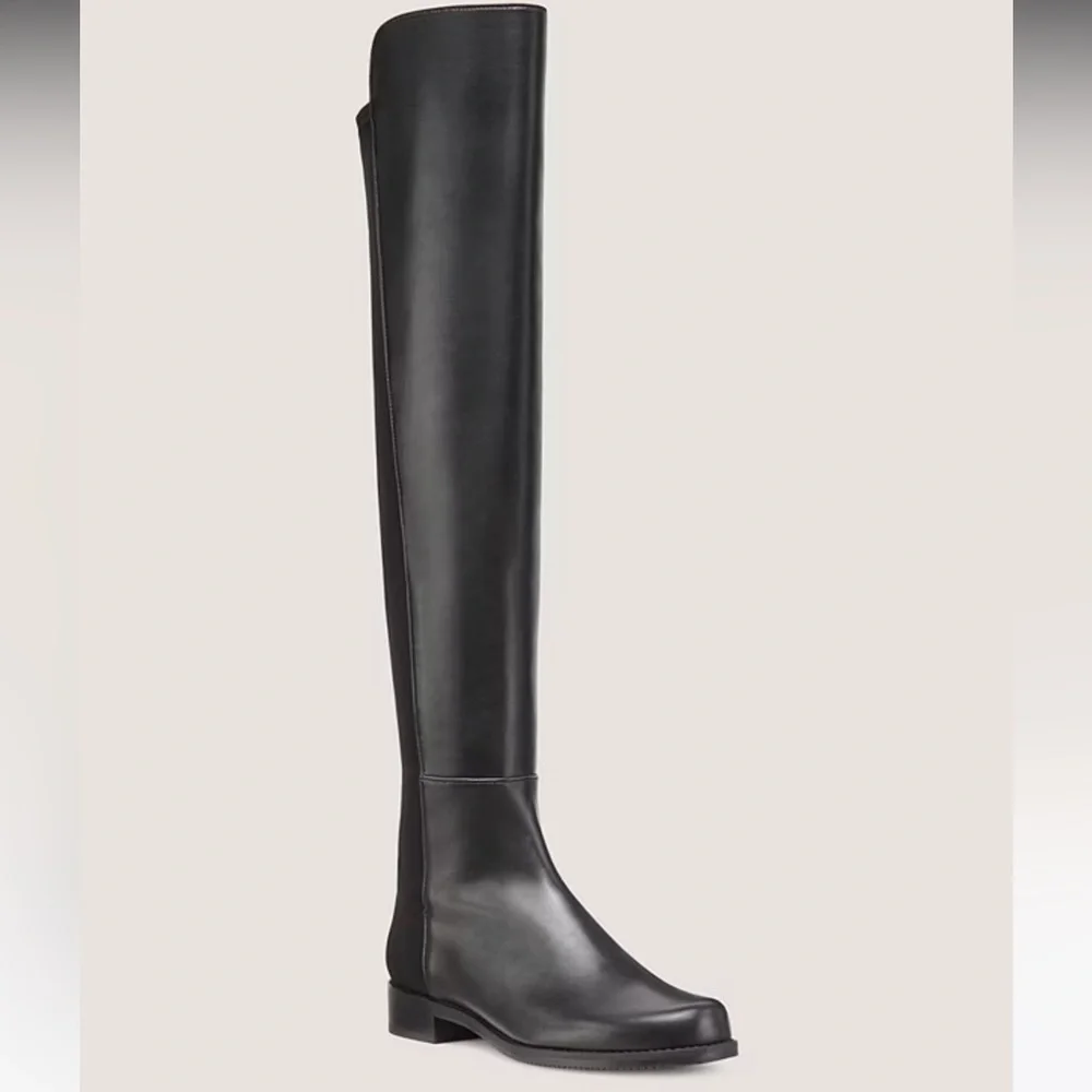 Stuart Weitzman Black Over-the-Knee Boots 9 1/2 NWT